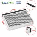 Alapure CleanAir Koolstoffilter geschikt voor Constructa 11049702  / 11026771 / 00705432 / 705432
