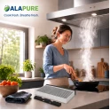 Alapure CleanAir Koolstoffilter geschikt voor Constructa 11049702  / 11026771 / 00705432 / 705432