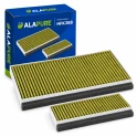 Alapure CleanAir Plus Koolstoffilter geschikt voor Bosch 17005406 (set)