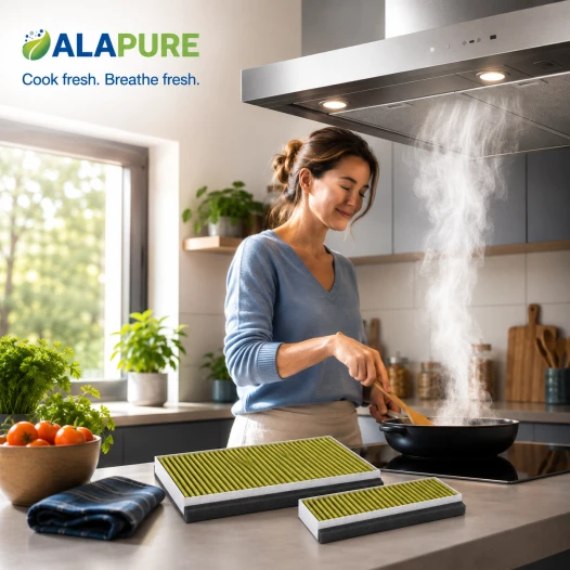 Alapure CleanAir Plus Koolstoffilter geschikt voor Bosch 17005406 (set)