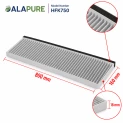 Alapure CleanAir Koolstoffilter geschikt voor Siemens 17006774 / LZ16IBB14