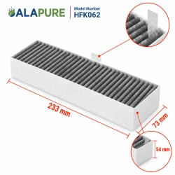 Alapure geschikt voor Koolstoffilter TÄCKNAN IKEA 300 / 406.502.12 (2st.)