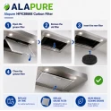 Alapure Koolstoffilter geschikt voor Progress MCFE21 / 9029801496  / Type 57 / 4055171138