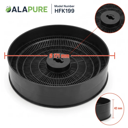 Alapure HFK199 Koolstoffilters geschikt voor CR770 / 602799 / 6200055 / 508-900752