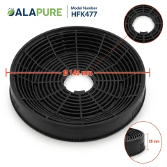 Alapure Koolstoffilter geschikt voor Grundig KF971100007 / KF9189204771 (2 St.)