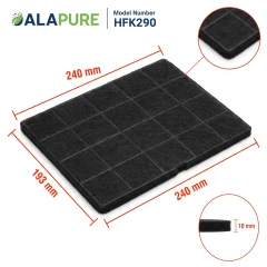 Alapure Koolstoffilter geschikt voor AEG  9029798767 / ECFB01 / 33005299