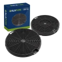 Alapure Koolstoffilter geschikt voor Franke 1120067942 (2-pack)
