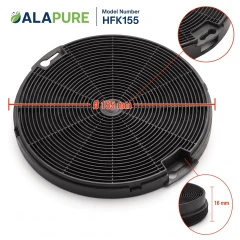 Alapure Koolstoffilter geschikt voor Etna 88023771 / KF27 / 725226 (2-pack)
