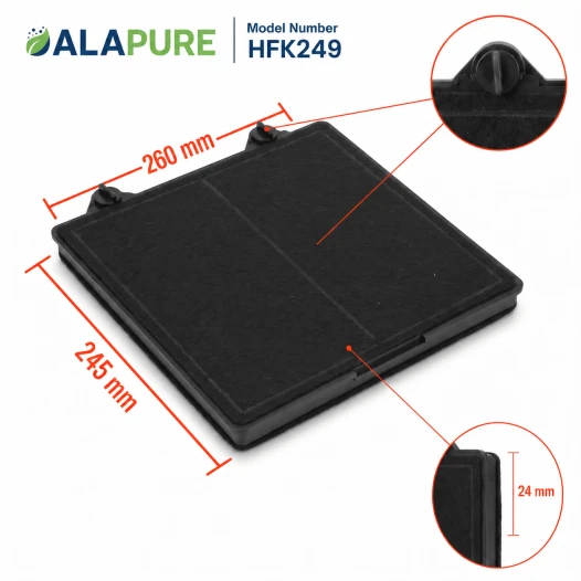 Alapure Koolstoffilter geschikt voor AEG 50279032002