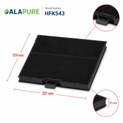 Alapure Koolstoffilter geschikt voor Neff 11026769 / 00705431 / 705431