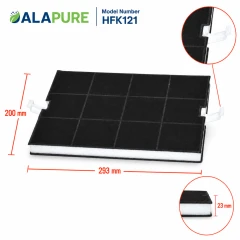 Alapure Koolstoffilter geschikt voor Siemens 00351210 / 351210 / LZ51600