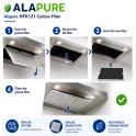 Alapure Koolstoffilter geschikt voor Constructa 00351210 / 351210 / CD96965001