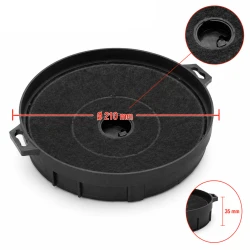 Smeg Koolstoffilter FLT2 / 690073333 (2 St.)