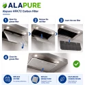 Alapure Koolstoffilter geschikt voor AEG MCFB82ST / 9029865806 
