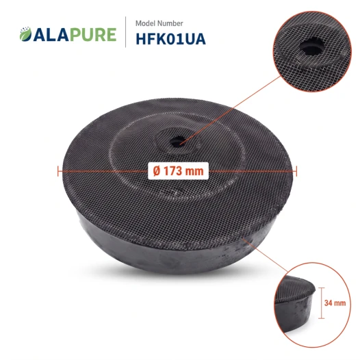 Alapure Koolstoffilter geschikt voor Electrolux 9029793792 / MCFE41