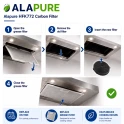 Alapure Koolstoffilter geschikt voor Baumatic 35602312 (2St.)
