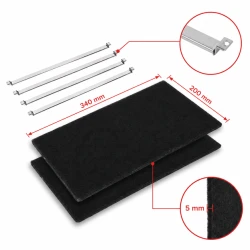 Valberg Koolstoffilter 74X5766 / AK505AE1 (2St.)