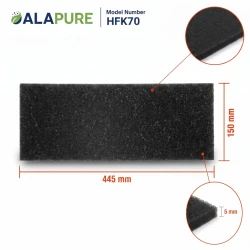 Alapure koolstoffilter geschikt voor DeDietrich Koolstoffilter 74X6072