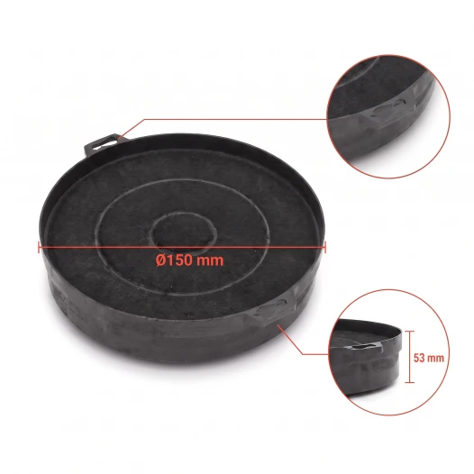 Bosch Koolstoffilter 00353121 / 353121 / DHZ5146 (2 St.)