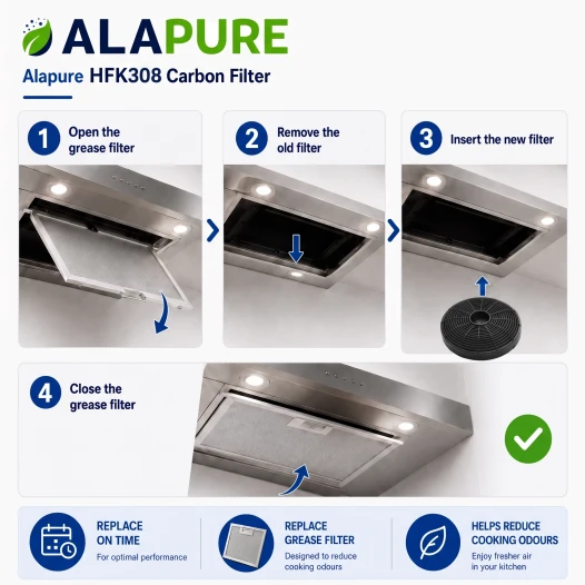 Alapure koolstoffilter geschikt voor Electrum ACK00157