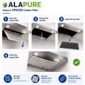 Alapure Koolstoffilter geschikt voor Whirlpool AMC058 / 482000008330