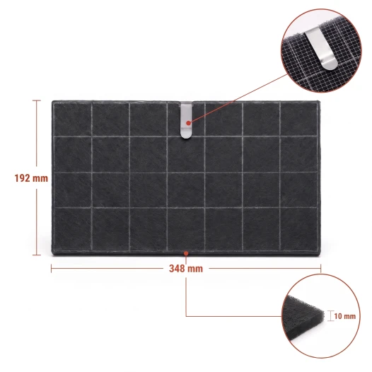 Bauknecht Koolstoffilter AMC058 / 482000008330