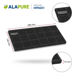 Alapure Koolstoffilter geschikt voor Electrolux 4055304036