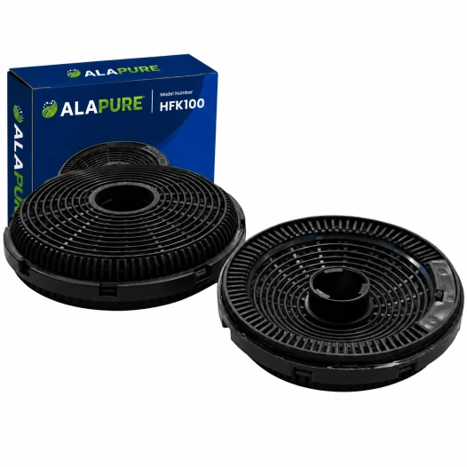 Alapure Koolstoffilter geschikt voor Beko KF9197060046 / 9197060046 (2St.)