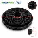 Alapure Koolstoffilter geschikt voor Beko KF9197060046 / 9197060046 (2St.)